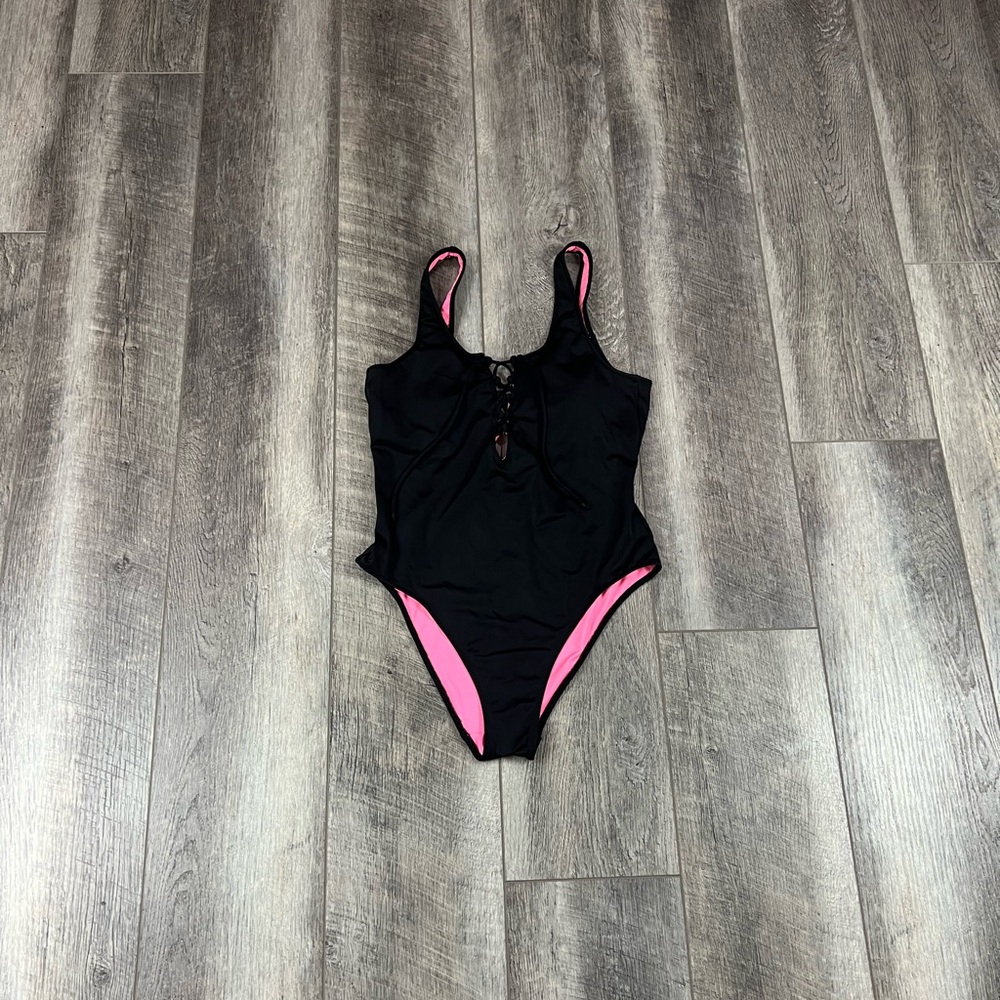 VS Black One Piece Swimsuit